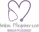 Pflege mit Herz Würde Vertrauen Logo